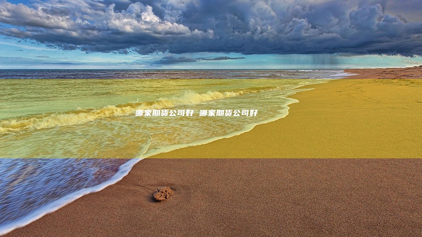 哪家期货公司好哪家期货公司好