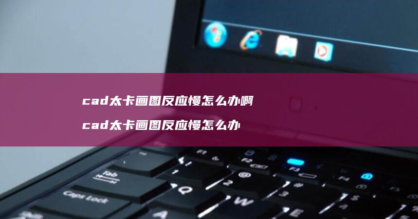 cad太卡画图反应慢怎么办啊 cad太卡画图反应慢怎么办