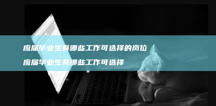 应届毕业生有哪些工作可选择的岗位应届毕业生有