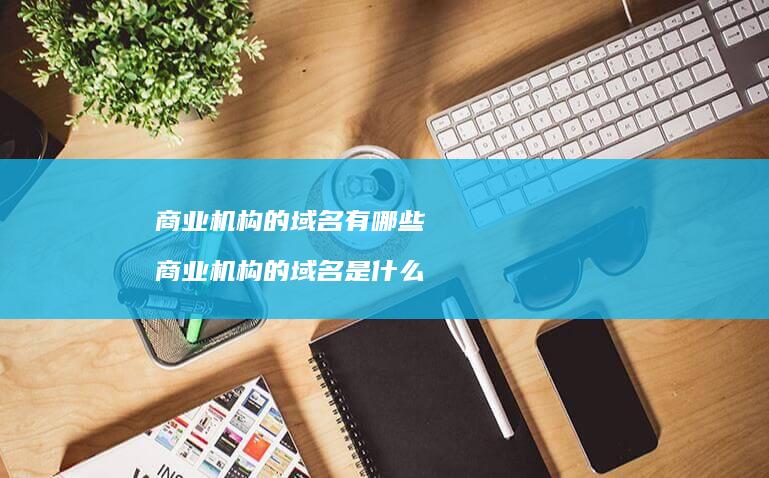 商业机构的域名有哪些 商业机构的域名是什么