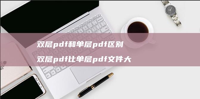 双层pdf和单层pdf区别 双层pdf比单层pdf文件大