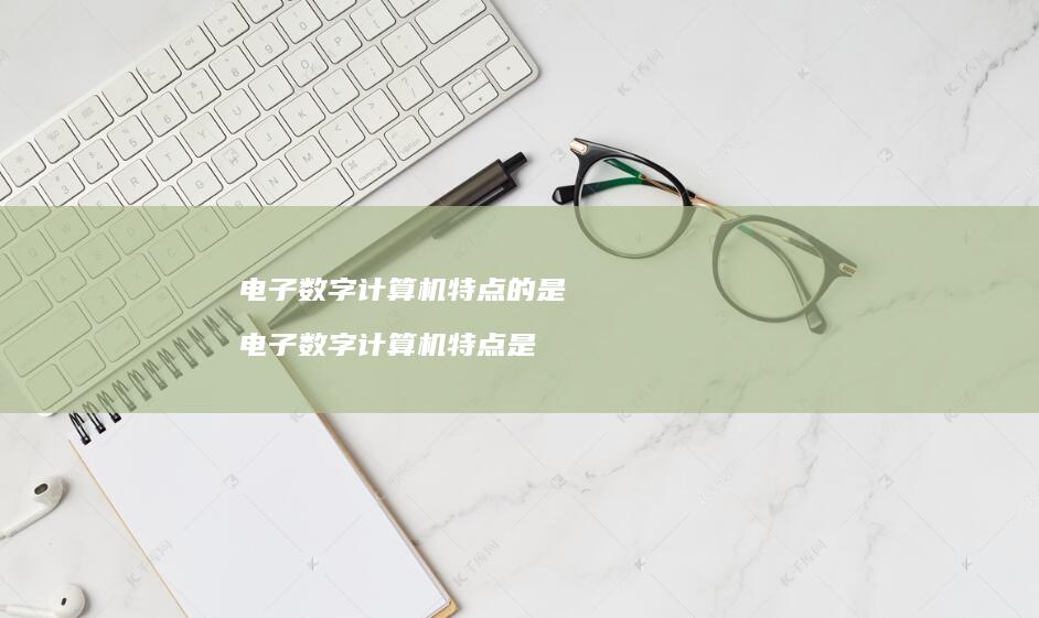 电子数字计算机特点的是 电子数字计算机特点是