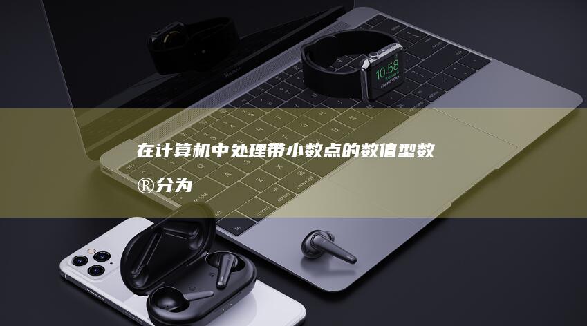 在计算机中处理带小数点的数值型数据分为