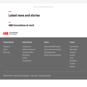 ABB Group | Helping industries outrun – leaner and cleaner — ABB Group
