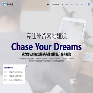 外贸网站建设-谷歌推广建站-英文Wordpress独立站定制 - 致一网络