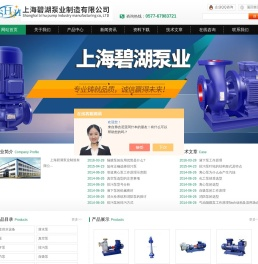 立式管道离心泵,防爆卧式离心泵,气动隔膜泵-上海碧湖泵业制造有限公司