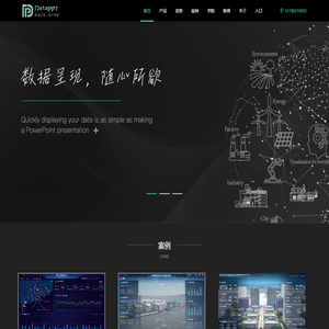 DataPPT专注企业数据可视化——2.5D数字孪生平台