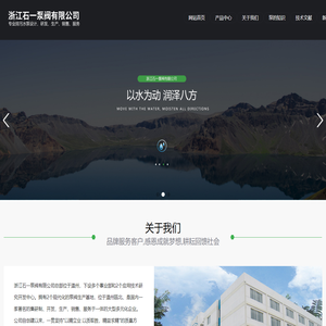 排污泵-污水泵-潜水泵-提升泵 - 浙江石一泵阀有限公司