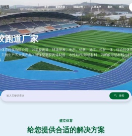 塑胶跑道厂家_塑胶跑道施工_塑胶跑道材料价格 - 湖北盛立体育