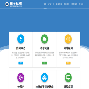 量子互联 – 内网映射 内网穿透 内外网互联工作站 远程异地组网网关