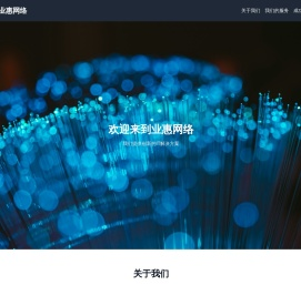 业惠网络--专注IT服务