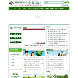 中国青少年研究会