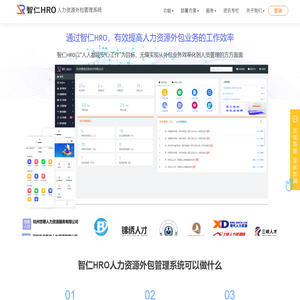 智仁HRO_专业的人力资源外包管理系统_劳务派遣管理系统软件