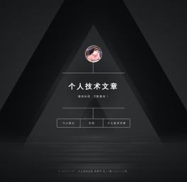 个人技术文章