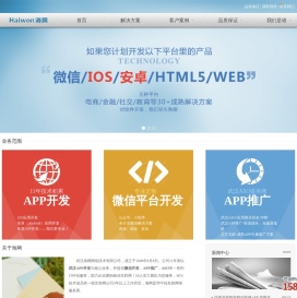 武汉APP开发 武汉网站建设 - 海网