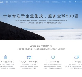 专注企业集成，JoyingPoint一体化的iPaas集成平台