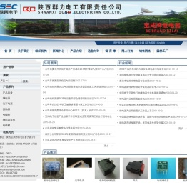 陕西群力电工有限责任公司,继电器，固态继电器，电磁继电器,群力电工