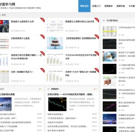 炒股学习网-分享炒股入门知识与股票操作技巧的股票学习网站