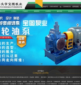 不锈钢泵，高粘度泵，高温泵，导热油泵，罗茨油泵，树脂泵_泊头市宝图泵业有限公司
