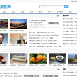 巴拉排行榜-分享各行热门人气排行榜、top10品牌排行榜