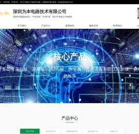 深圳PCB线路板设计-PCB定制-PCB打样-为本电路技术有限公司