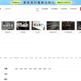 天猫店铺代运营_淘宝天猫代运营服务_天猫代运营公司排名-淘宝天猫代运营公司