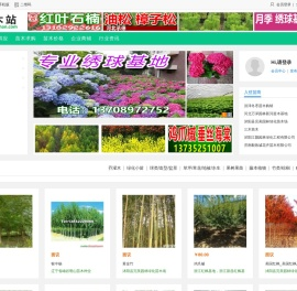 苗木站_苗木求购信息|苗木供应信息|绿化苗木价格_第一苗木站_专业苗木网站