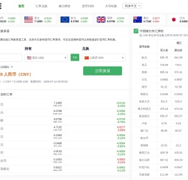美元对人民币汇率_汇率换算 - 汇率宝