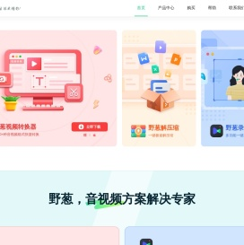 野葱软件_音视频方案解决专家，让生活更精彩