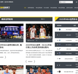 关注2025年NBA选秀，见证NBA新秀成长 - NBA选秀先锋站