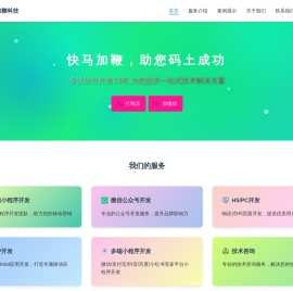 深圳市快马加鞭科技有限公司 - 专业的软件开发和小程序解决方案提供商