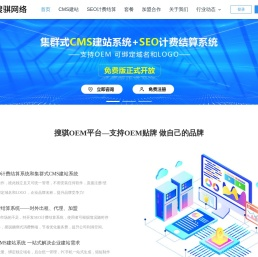 seo按天计费软件_开源CMS建站_seo优化结算系统_站群源码-搜骐OEM建站优化系统