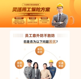 灵活用工保险方案-团意险