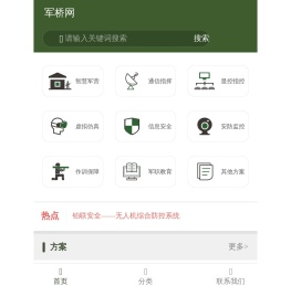 军桥网—军事信息化装备网手机站