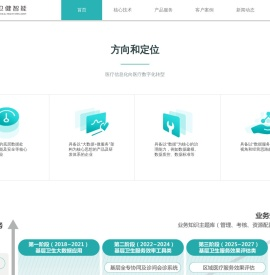 卫健智能-数据驱动服务