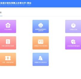河北省邢台市计划生育网上办事大厅