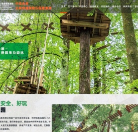 丛林穿越冒险-景区探险公园-树上飞越主题乐园设备厂家-ALTUS中国总代理