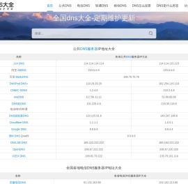 DNS怎么设置-DNS是什么意思-公共DNS服务器地址大全
