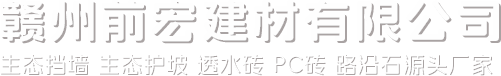赣州河道护坡砖_江西河道护坡砖_六角砖护坡厂家-赣州前宏建材有限公司